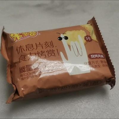 新货米多奇烤香馍片原味干