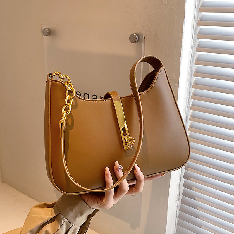 高级感包包女新款女包简约百搭通勤单肩斜挎包质感小众腋下小方包