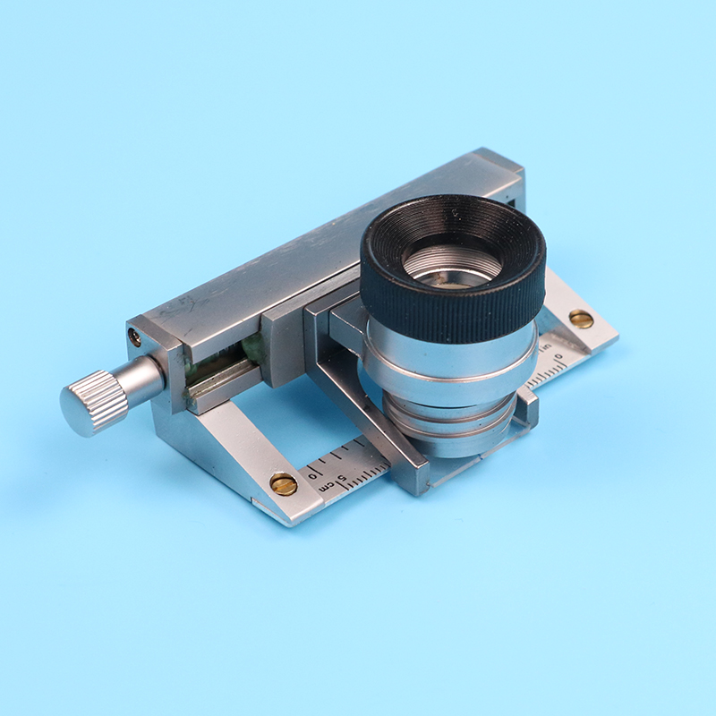 面料双镜头照布镜/纺织Y511B型织物密度镜/移动式织物密度分析镜