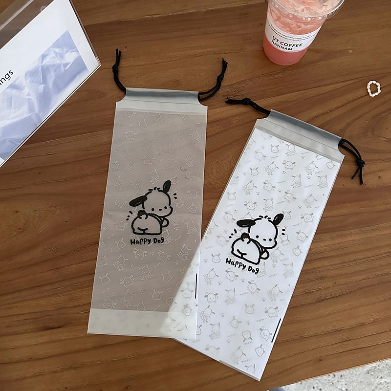 太阳伞保护套折叠雨伞防水收纳袋拉绳封口车载便R携长条透明袋子