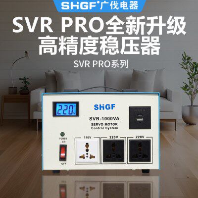 菲律宾全自动相稳压器S-1000VA家用稳压带USB 快充