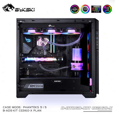 Bykski B-ADS-KIT 系列分体式水冷套装软管 显卡 cpu水冷散热器