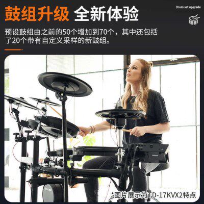 Roland罗兰电子鼓 07DMK 07KV TD17KVX2 PM100电鼓成人架子鼓02KV