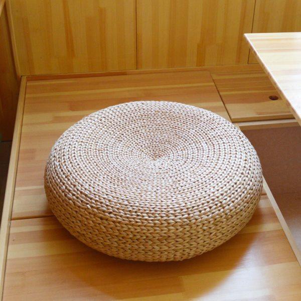 日式草编蒲团藤编坐垫地上加厚圆形坐墩打坐垫禅修垫榻榻米垫南舟,居家布艺,蒲团,淘宝优惠券,粉丝福利购,淘宝优惠卷