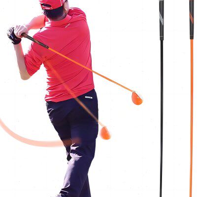 高尔夫室内练习器软杆身一号木练习器热身挥杆训练器Golf教练推荐