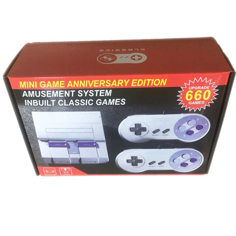 SUPER NES SFC660游戏主机16位SNES MINI游戏机电视迷你NES主机
