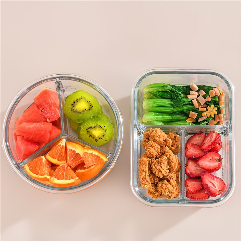 glass food storage container bFox for micro-wave oven