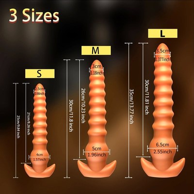 Big Buttplug Silicopne Anal Plug Anal Beads Butt Plug Erotic