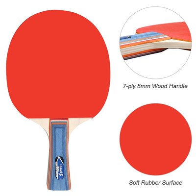 Best Quality Table Tennis Racket Ping PoMng Paddle Set Table