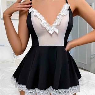 women& camisole tlace print sexy lingerie New nightdre x27;s