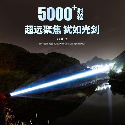 5000LM Zoohmable XM-L T6 LED Flashlight Torch Light手电筒