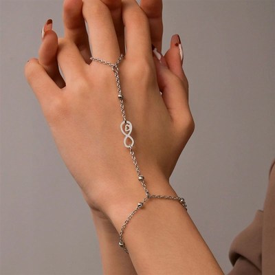 Minimalist Creativity InfiniCte Symbol Number  Bracelet