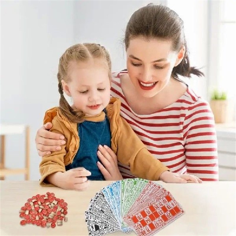 Loto Games Travel Bingo Set Party Bingo BoaPrd Games Classic