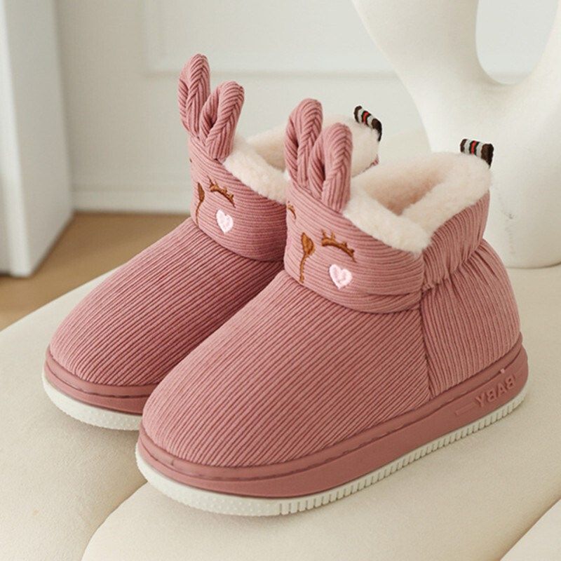 冬季儿童包跟棉拖鞋女童男童可爱大童防滑保暖加厚学生棉鞋居家鞋,居家布艺,居家棉拖/棉鞋,淘宝优惠券,粉丝福利购,淘宝优惠卷