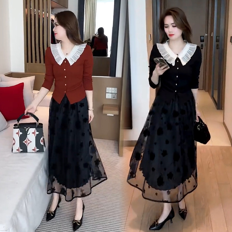 设计感长袖T恤女2025春秋新款小个子爆款时尚气质V领修身显瘦上衣