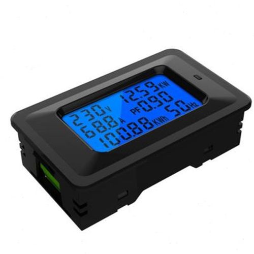 2023电表交流数显电力监测仪家用多功能电压电流电量频率表功率因