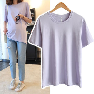 孕妇装纯棉短袖t恤夏宽松春夏装上衣春秋款洋气网红潮辣妈小清新