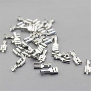 187插拔式 5000只 接线端子 0.3厚 包 对接0.5mm插片A型脚 4.8插簧