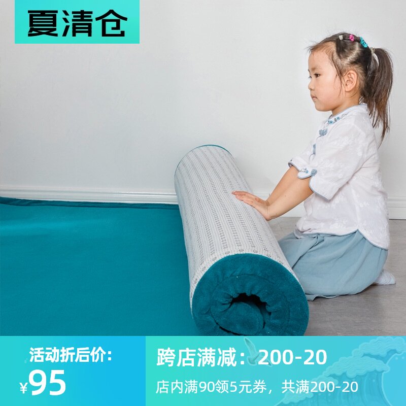 定制3cm秋冬爬行垫加厚榻榻米垫子地垫毯家用客厅防摔婴儿爬爬垫