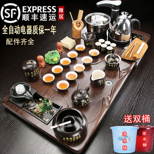 分i体一体功夫茶台烧水壶全自动上水整套茶海家用简. 优选茶具套装