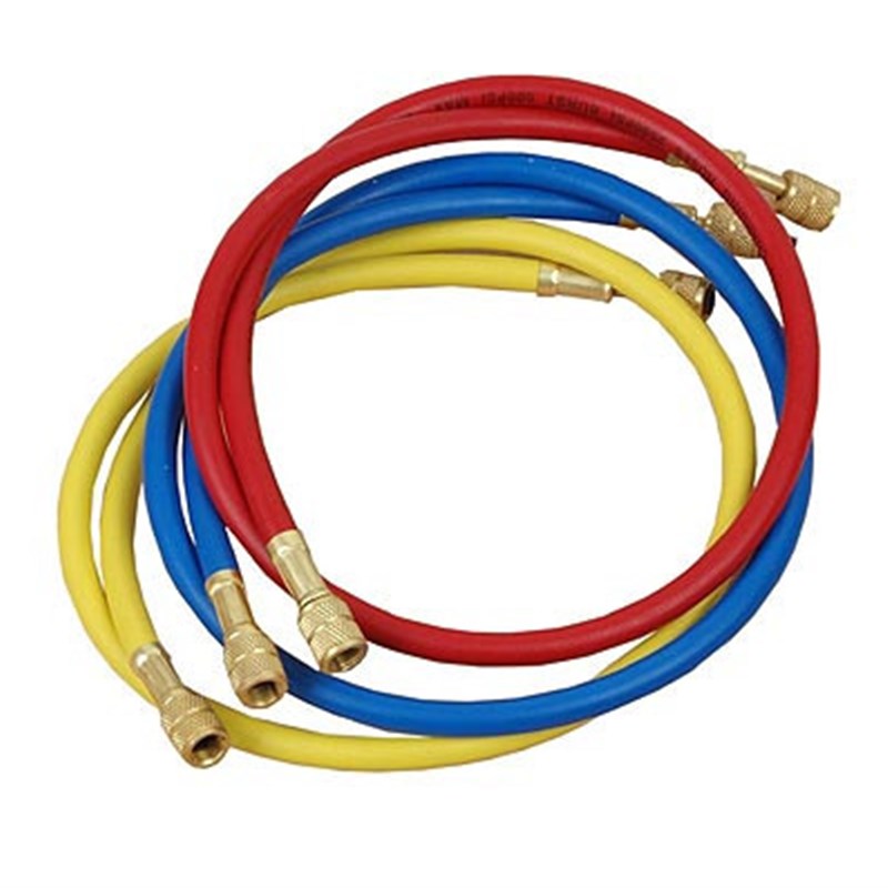 R134A高档三色加液管三色加氟管冷媒管60英寸
