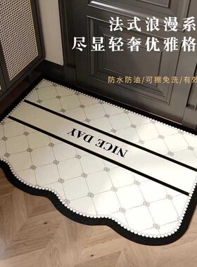 入户门地垫门口耐脏防滑门垫进门高级感玄关地毯pRvc可擦免洗脚垫
