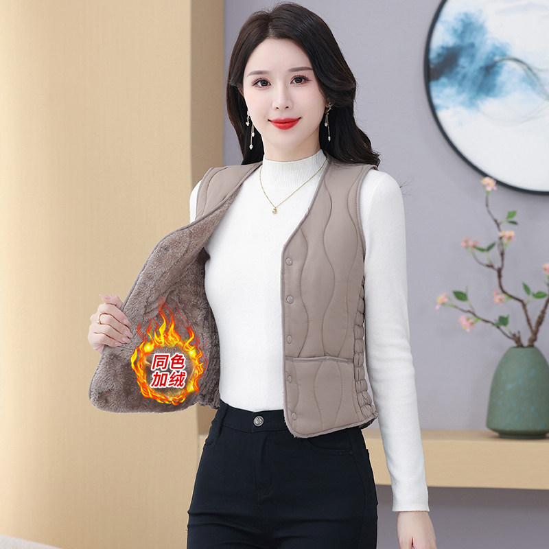 【久洗不变形】秋冬新中式棉马甲