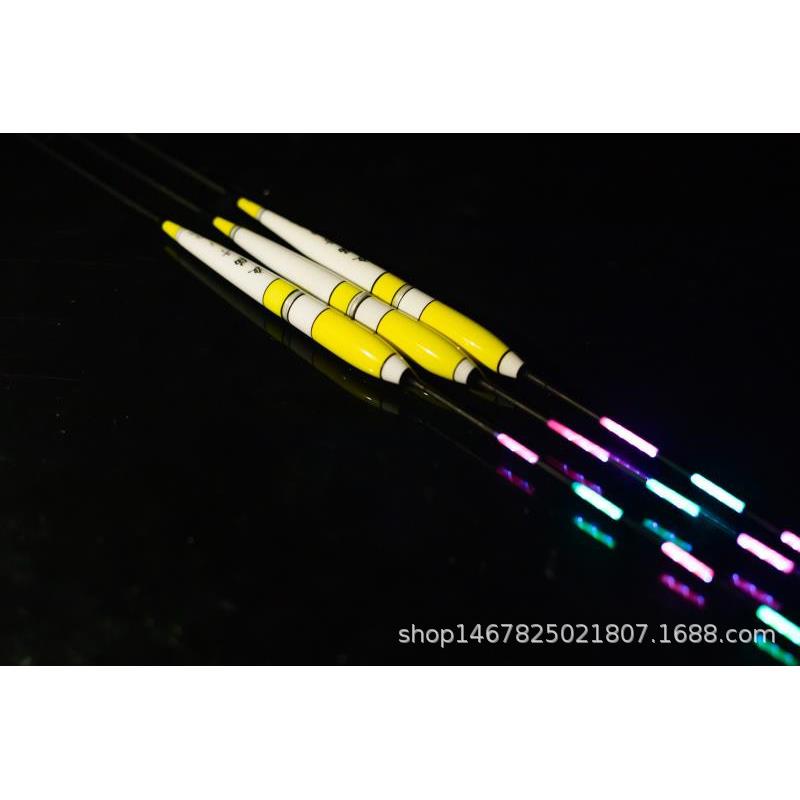 夜猫子电子漂夜钓鱼漂水无影浮漂超亮夜光漂浮标鱼漂 电子夜光漂