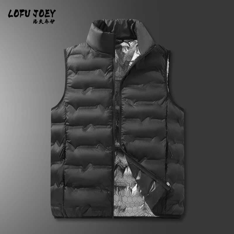 男士羽绒棉马甲2024新款男款春秋季冬季马夹男式休闲坎肩背心外套图片