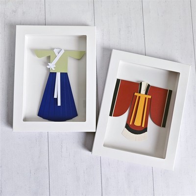 古代汉服饰历史美术课中国u风学生设计材料包儿童手工制作立体益