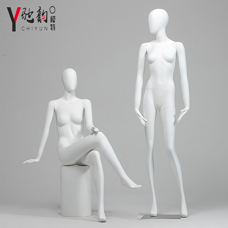 模特道具女全身个性服装店女装摄影婚纱橱窗展示假人体女式模特架