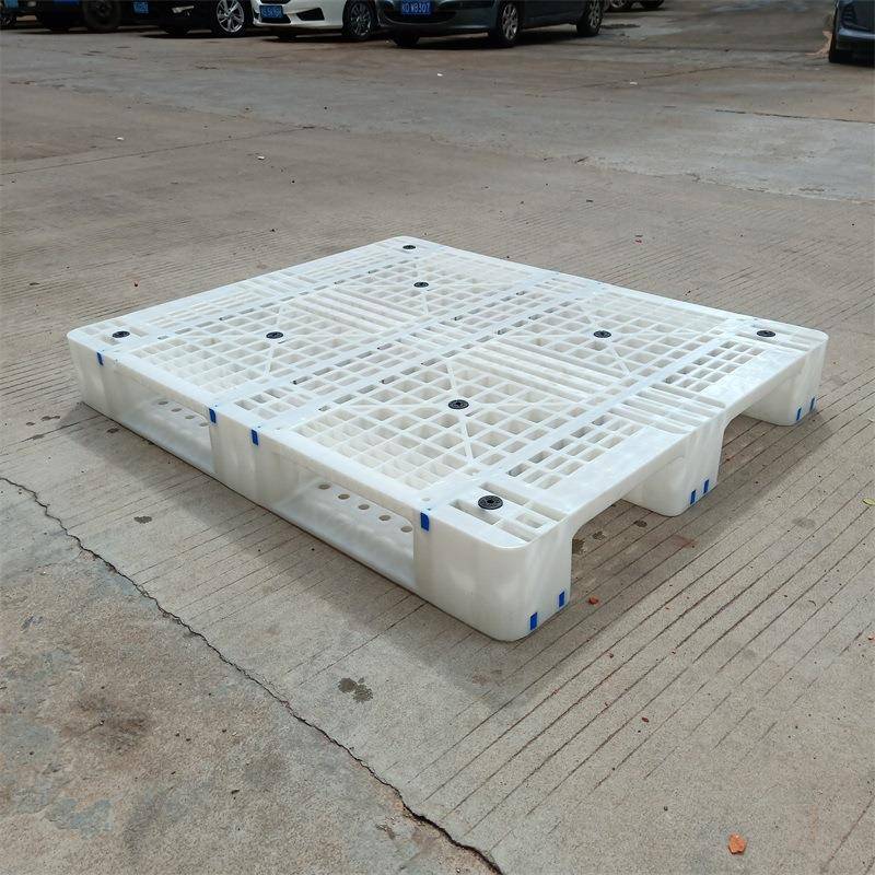 网格白色重型川字卡板仓库周转运输货架托盘塑料防滑塑胶防潮板