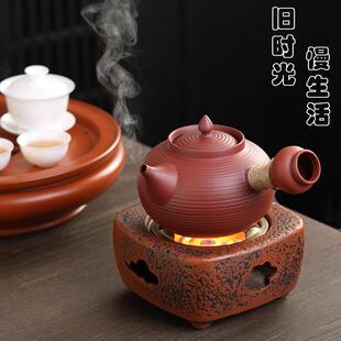 家用烧水壶小围炉烤火新型高端泡茶陶壶套装 电陶炉煮茶新款 功夫茶