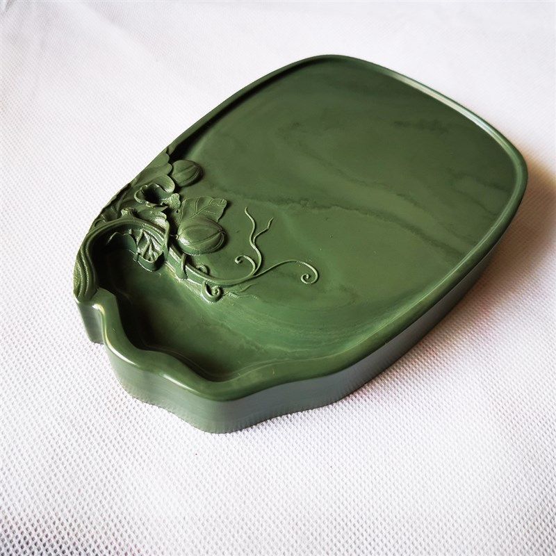 砚台松石砚台磨墨歙砚端砚把玩实用写小揩书法抄经用砚,文具电教/文化用品/商务用品,砚台,淘宝优惠券,粉丝福利购,淘宝优惠卷