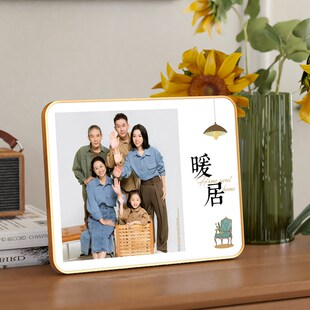 相框照片冲洗全家福相片摆台加挂墙打印婚纱照画框