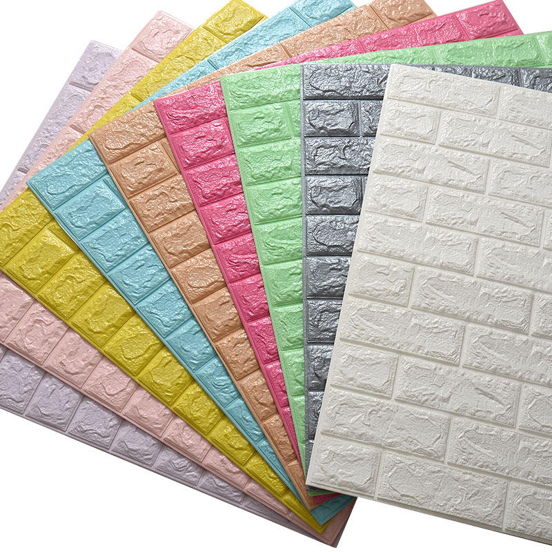 墙纸自粘d立体墙贴客厅卧室背景墙砖纹防水壁纸防撞泡沫软包贴纸