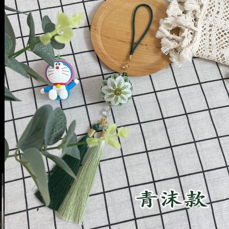 平安福刺绣手工手鞠球自制材料包香囊古风挂饰级感
