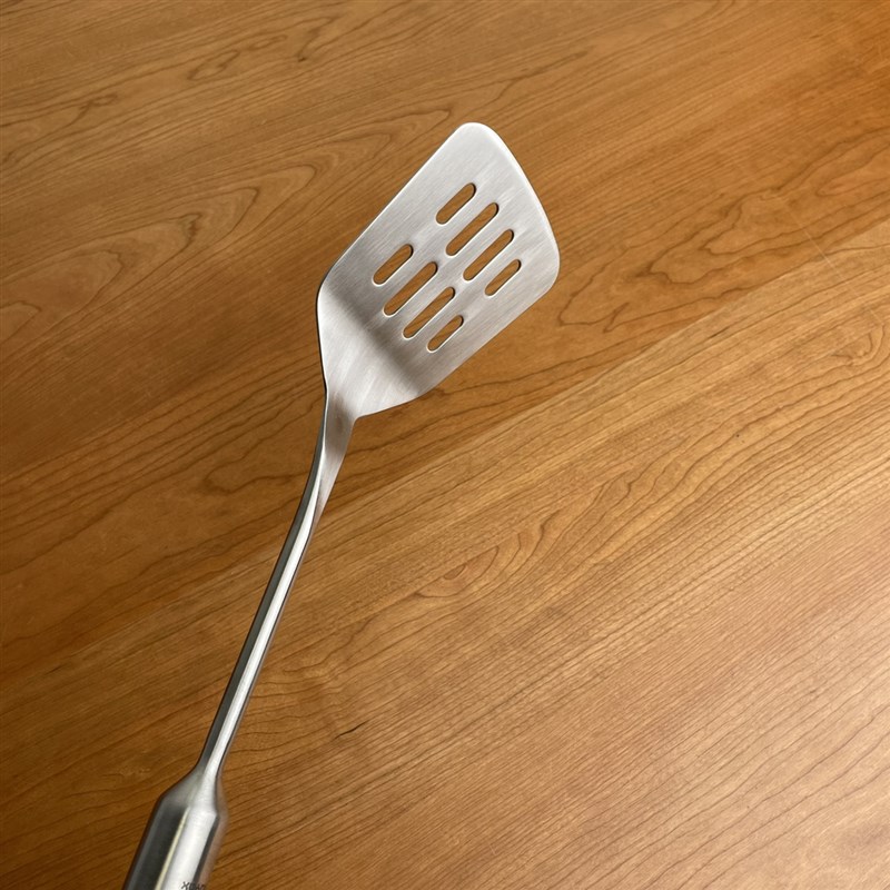 高货莱德斯迈特!18/10不锈钢长柄漏铲煎鱼饼牛排铲家用炒菜铲