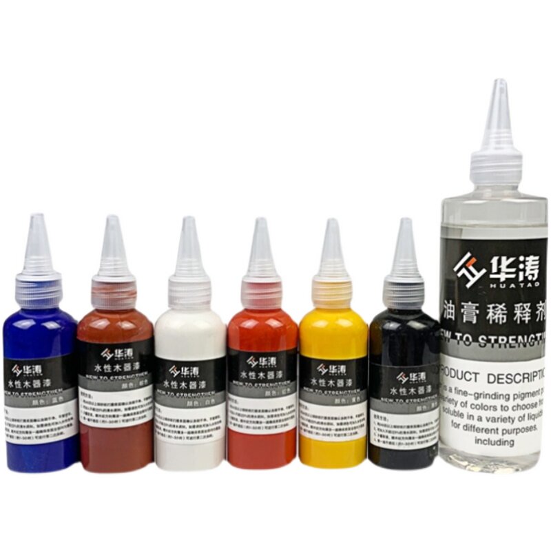 具修补色木器水性油毛笔上色修复快干油漆