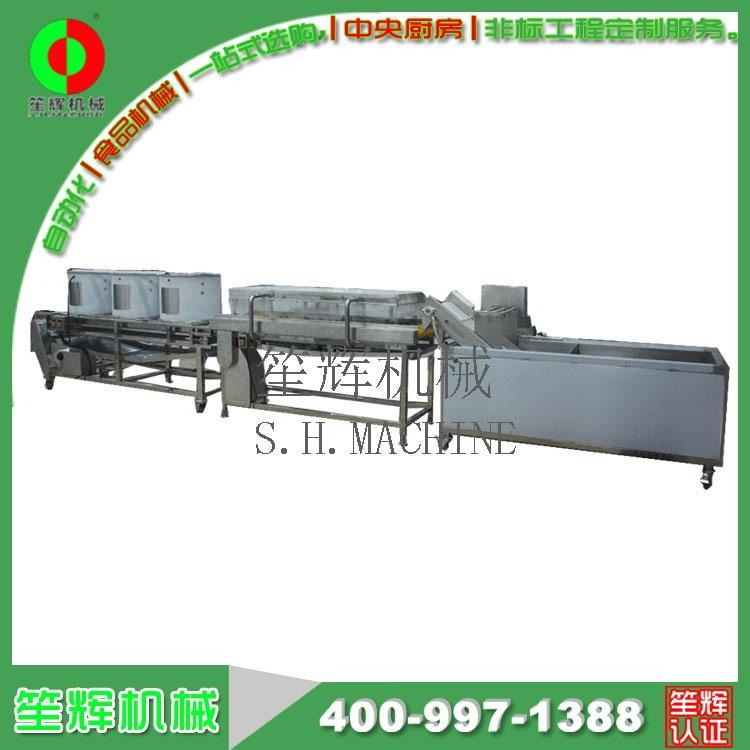 销售商业 辣椒分选机台玉头前处理速冻加工生产线 OEM