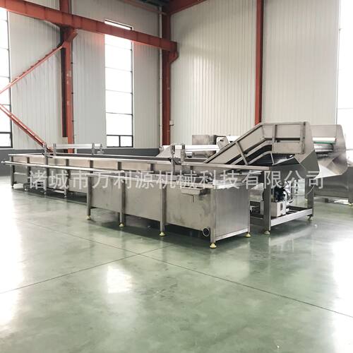 万利源冻盘鸡爪鼓泡解冻机 白条鸡常温水化冻设备 肉类加工机器