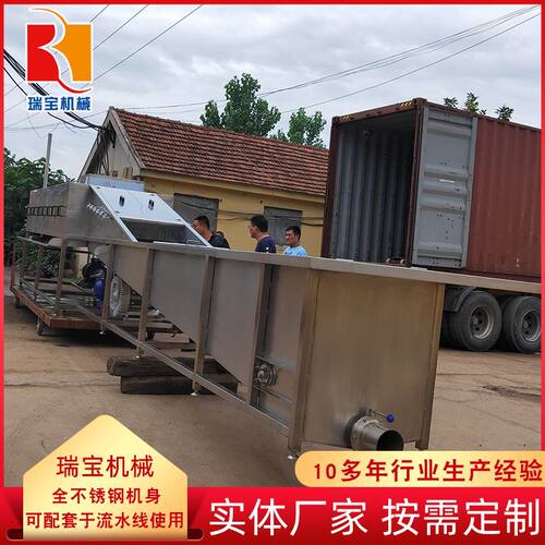 大姜清洗深加工配套线 洗姜风干机生产厂家 洗姜机技术支持