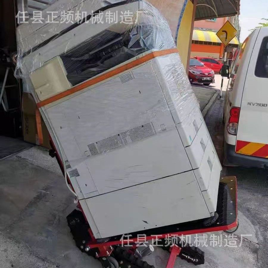 可折叠履带电动爬楼车 静音载物 搬家送餐上下楼梯搬运利器