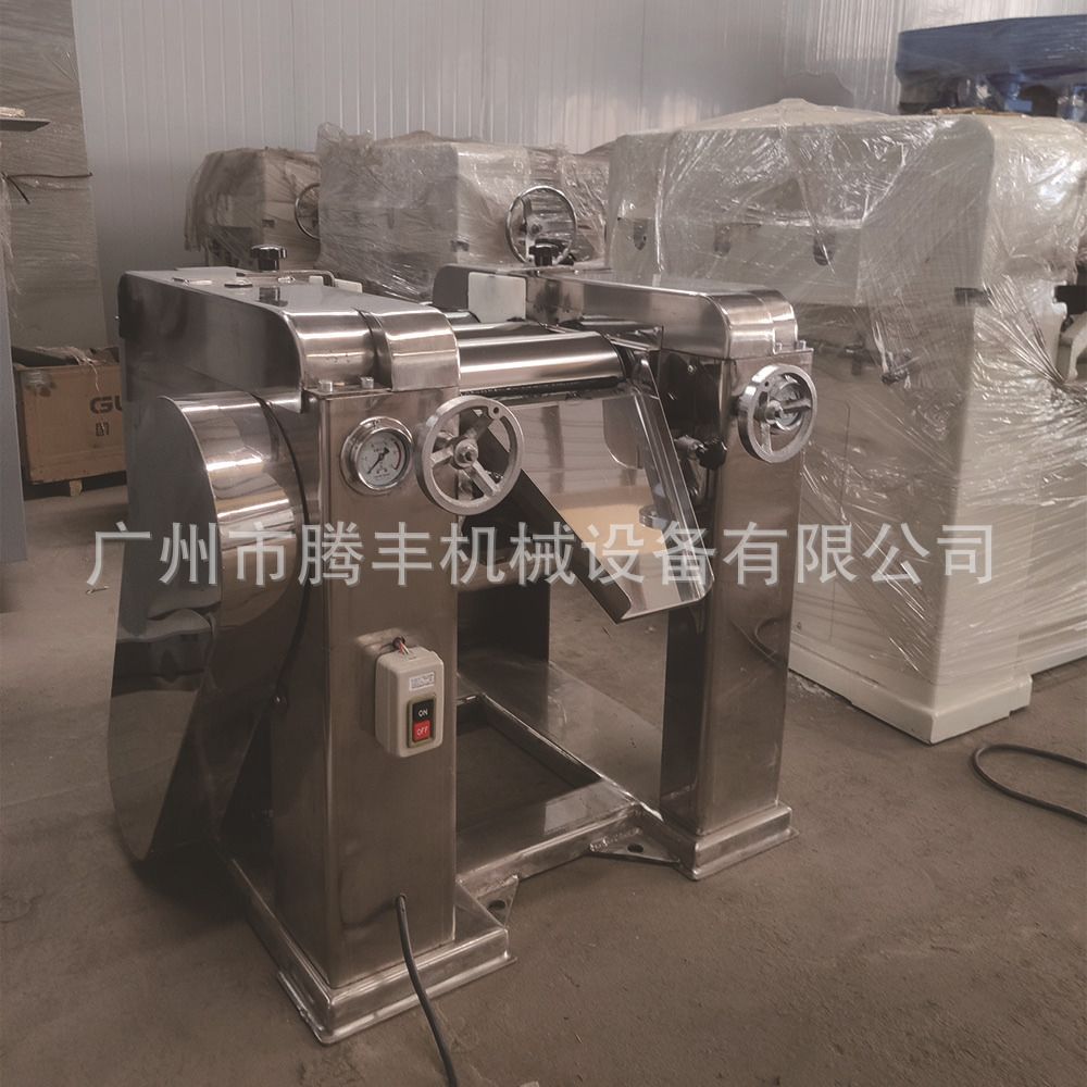 深圳东莞硅酮密封胶 硅胶三辊研磨机 胶水胶印油墨三辊机研磨设备