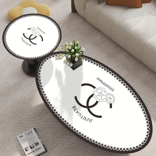 轻奢高级感长椭圆形桌垫