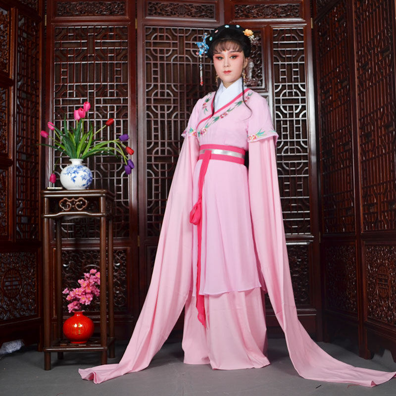 戏曲古装越剧黄梅戏小姐宫女丫鬟戏服菱花镜衣双玉蝉X小旦花旦服