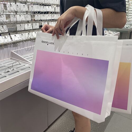 高档覆膜无纺布袋j服装店袋子防水手提包装袋购物袋礼品袋定做LOG