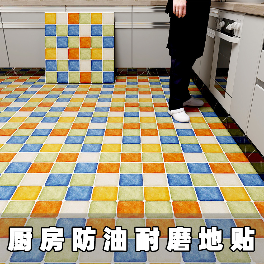 地板贴自粘地面水泥地防水耐磨地贴加厚客厅地板S胶地板卧室地板