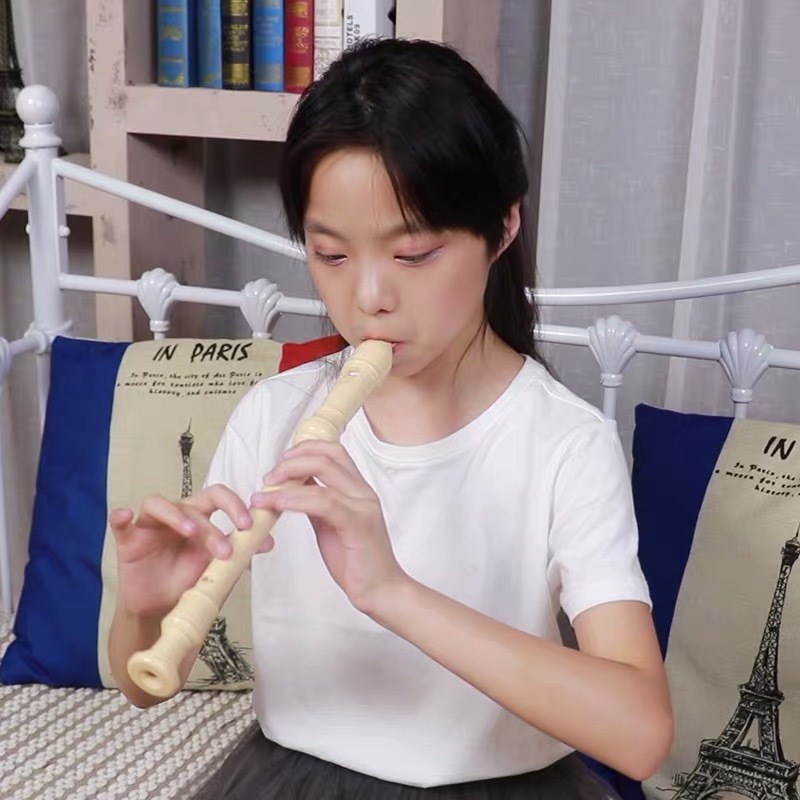 儿童笛子吹奏乐器奇美竖笛高音6孔8孔小学生入门初学六孔八孔