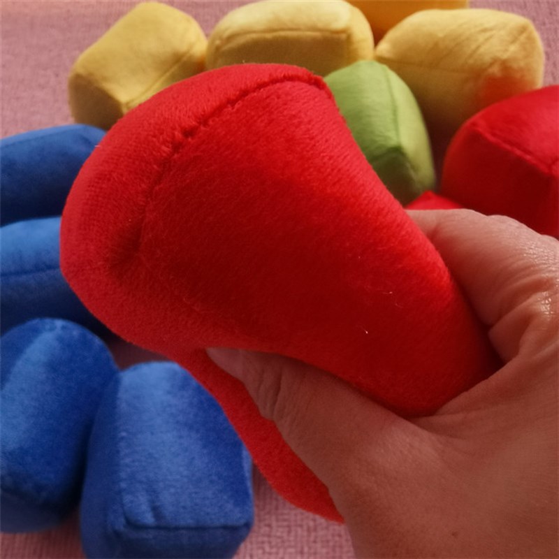 幼儿园户外活动游戏道具软体海绵小布球投掷球趣味感统训练器材